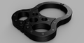 Heavy Duty Compact Shrews Fiddle, Black